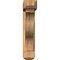 Ekena Millwork Funston Craftsman Smooth Bracket w/ Offset Brace, Western Red Cedar, 5 1/2"W x 22"D x 26"H BKT0604X22X26FST04SWR - alternate 3